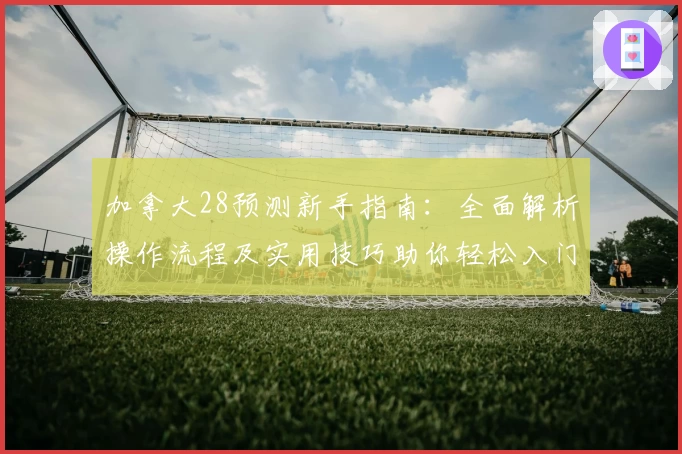 加拿大28预测新手指南：全面解析操作流程及实用技巧助你轻松入门